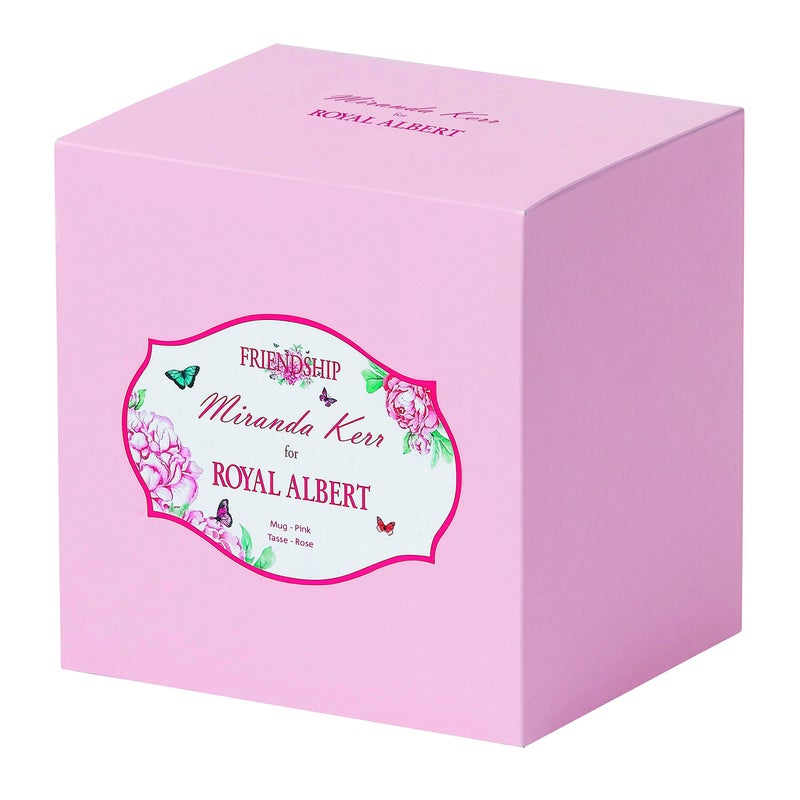 ROYAL ALBERT Miranda Kerr For Royal Albert Friendship Vintage Mug, Pink, 13.5 oz - Image 3